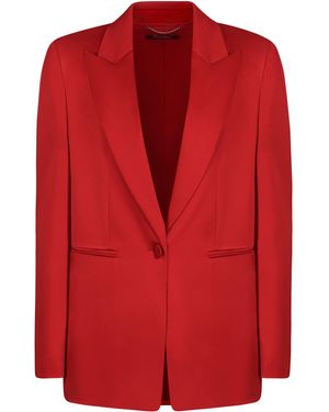 Max Mara Giacca monopetto Galazia a un bottone - Rosso