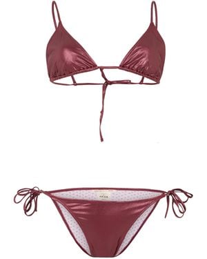 Kristina Ti Two-Piece Bikini Set - Red