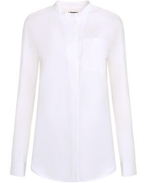 Jil Sander Camicia in cotone - Bianco