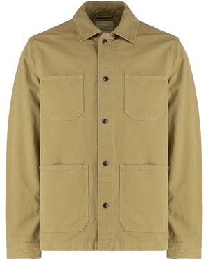 Woolrich Cotton Overshirt Shirt - Green