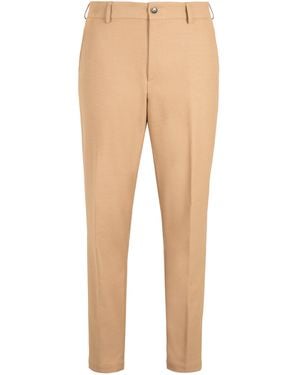 BOSS Wool Blend Trousers - Natural