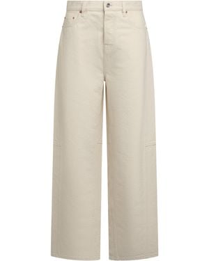 Gucci High-Waist Tapered-Fit Trousers - White
