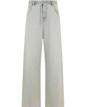 DARKPARK Straight And Wide Jeans - Gray