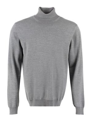 THE (Alphabet) THE (Alphabet) - THE (Knit) - Maglione dolcevita in lana - Grigio