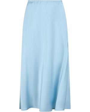 Vince Gonna lunga satinata - Blu