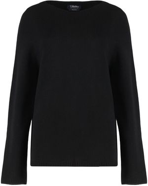 Max Mara Georg Crew Neck Jumper - Black