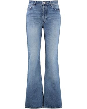 A.P.C. Romy High-rise Flared Jeans - Blue