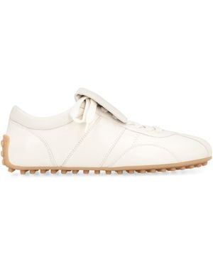 Tod's Leather T-Marathon Trainers - White