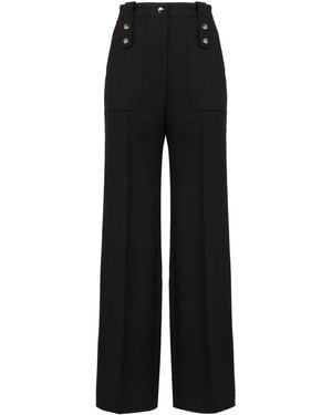 Fusalp Noela High Waist Wide Leg Pants - Black