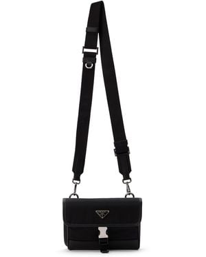 Prada Borsa a Tracolla Re-Nylon - Nero