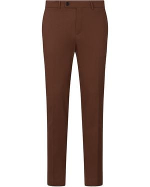 Slowear Slim Cotton Trousers - Brown