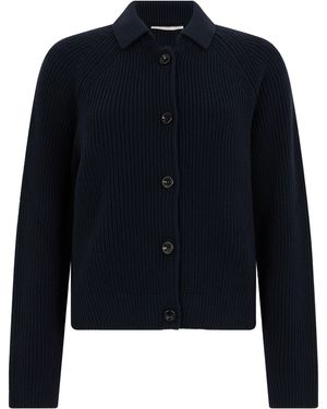 Slowear Cardigan in lana vergine - Blu