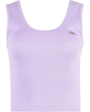 Dickies Tank top Mapleton in cotone - Viola