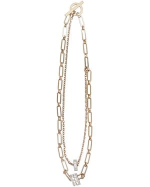 Weekend by Maxmara Taranto-Tone Metal Necklace - Metallic