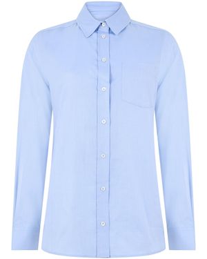 Weekend by Maxmara Cotton Shirt - Blue