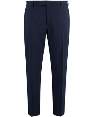 PT01 Virgin Wool Pants - Blue