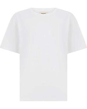 KHAITE Classic Short-Sleeve T-Shirt - White