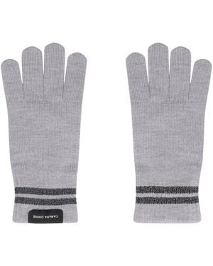 Canada Goose Barrier Wool Gloves - White