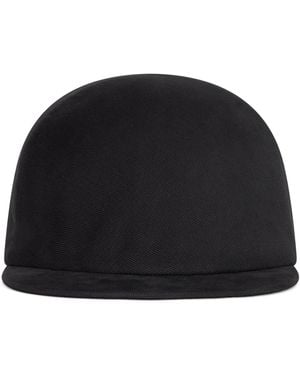 Balenciaga Berretto in cotone con visiera - Nero