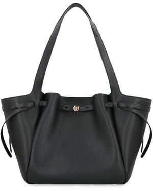 Tory Burch Shopping bag Romy in pelle - Nero