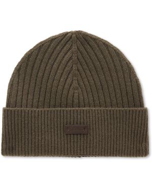 Herno Knit Hat - Brown