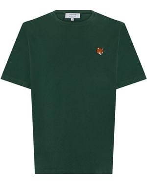 Maison Kitsuné T-Shirt Cotton T-Shirts - Green