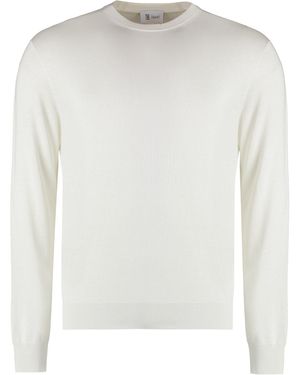 THE (Alphabet) THE (Alphabet) - THE (Knit) - Pullover in seta e cotone - Bianco