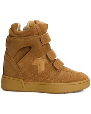 Isabel Marant Trainers With Wedge Im3 - Brown