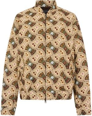 Emporio Armani Floral Bomber - Natural
