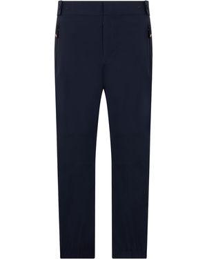 Moncler Straight Trousers - Blue
