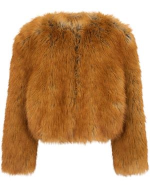 Stand Studio Synthetic Fur Karly - Brown