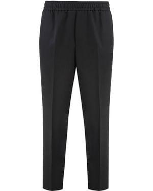 Golden Goose Virgin Wool Trousers - Black