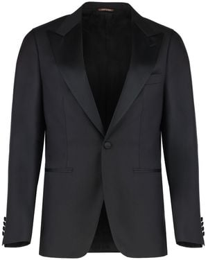 Canali Wool Two-Pieces Suit - Black
