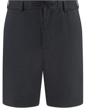 BOSS Techno Fabric Bermuda-Shorts - Grey