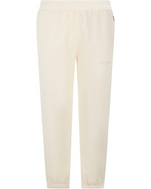 Represent Fleece Cotton Pants - White