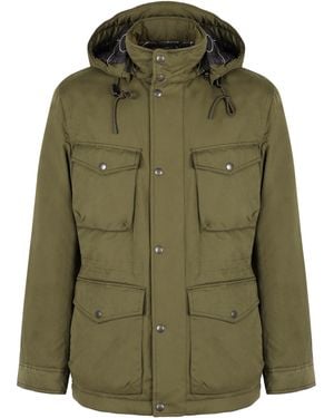 Woolrich Parka Field con cappuccio - Verde