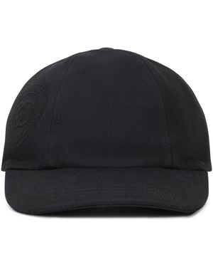Gucci Cappello con visiera curva in cotone - Nero