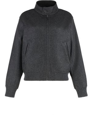 Tod's Giacca bomber in maglia - Nero