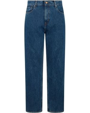 7 For All Mankind Straight Leg Jeans - Blue