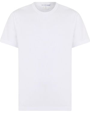 Comme des Garçons T-shirt in cotone a maniche corte - Bianco