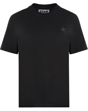 Golden Goose Star Crew-Neck T-Shirt - Black