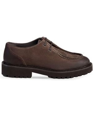 Doucal's Scarpe stringate in pelle - Marrone