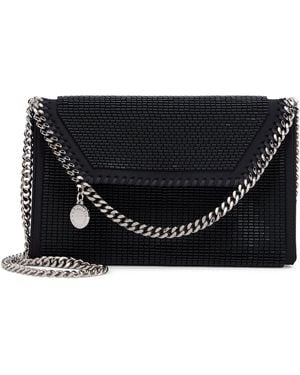 Stella McCartney Borsa a tracolla Falabella con applicazioni - Nero