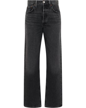 Agolde Straight Jeans - Black
