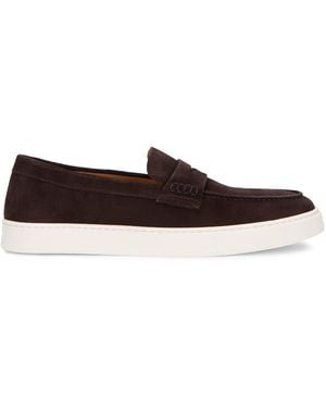 Doucal's Suede Trainers Penny - Brown
