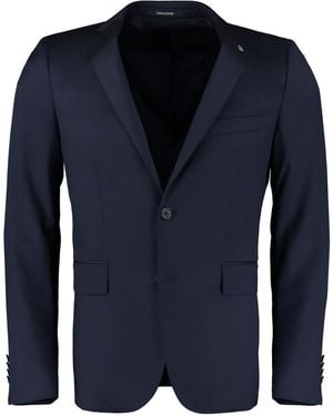 Tagliatore Virgin Wool Two-Piece Suit - Blue