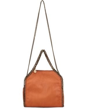 Stella McCartney Mini Shoulder Bag Falabella - Brown
