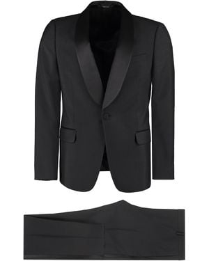 Gucci Wool And Mohair Two Piece Suit - Black