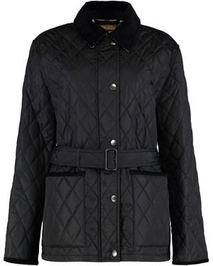 Burberry Nylon Padded Jacket - Black