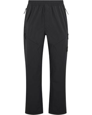 Stone Island Sport Trousers With Zipper - Black